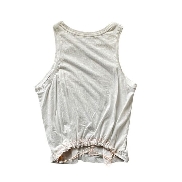 ATHLETA Women's Organic Daily Bungee Tank Top White Size Medium - Picture 4 of 5